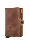 Secrid Twinwallet Cognac-Silver