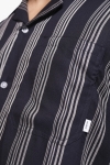 Woodbird Chine Seal Hemd Navy-White