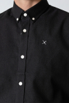 Clean Cut Copenhagen Oxford Stretch Plain L/S Black