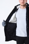 Only & Sons Yanick Teddy Hood Parka Jacke Black