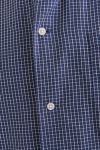 Jack & Jones Austin Loose Fit Check Shirt Ocean Cavern
