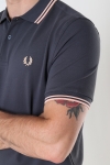 Fred Perry Twin Tipped Fp Hemd Gunmetal