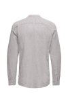 ONLY & SONS CAIDEN LS SOLID LINEN MAO Hemd Nirvana