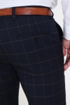 Les Deux Como Check Anzug Pants Dark Navy/Brown