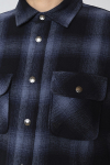 Fat Moose Adrian Cotton Check Shirt Navy / Dark Navy
