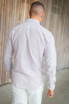 ONLY & SONS Caiden LS Linen Hemd Chinchilla