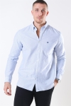 Selected Collect Hemd White/Light Blue Stripe