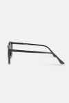 Fashion Panto Sonnenbrille Blank Sort.