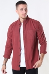 Only & Sons Bryce Life LS Reg Organic Hemd Henna