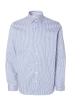 Selected Performance Stretch LS Shirt True Navy Stripe