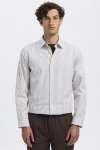 Selected Performance Stretch LS Shirt Bright White Stripes