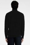 Selected Dane Structure Knit Full Zip Black