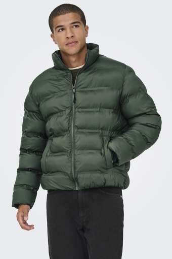 Union Seamless Puffer Jacket Rosin