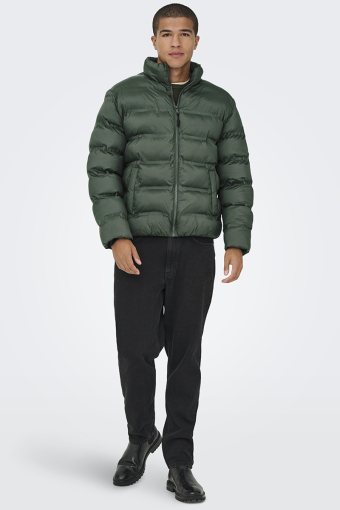 Union Seamless Puffer Jacket Rosin
