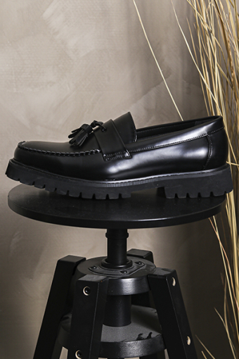 Tassel Loafer Black