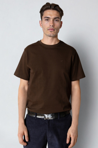 Stable t-shirt Dark Brown