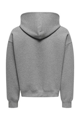 Goyle Box Fit Subca Hoodie Medium Grey Melange