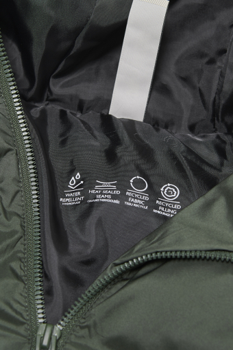 Union Seamless Puffer Coat Rosin