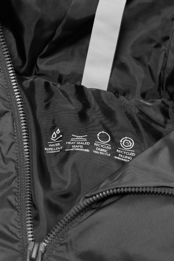 Union Seamless Puffer Coat Black