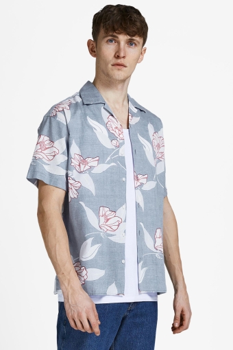 JPRBLUWAIKIKI RESORT Hemd S/S RELAX Kentucky Blue