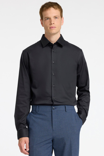 Performance Stretch LS Shirt Black