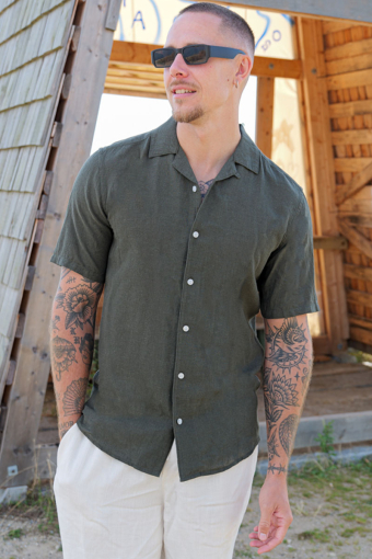 Caiden SS Resort Linen Kambaba