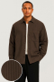 ONLY & SONS Tile Corduroy Shirt Coffee Bean