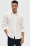 Selected Slim Sun Linen Shirt LS White