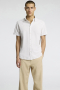 Selected Regular New Linen Shirt SS Pure Cashmere Thin Stripe