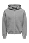 ONLY & SONS Goyle Box Fit Subca Hoodie Medium Grey Melange